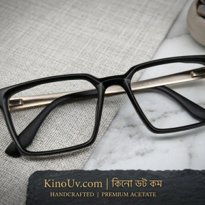Premium Matte Black Square Frames